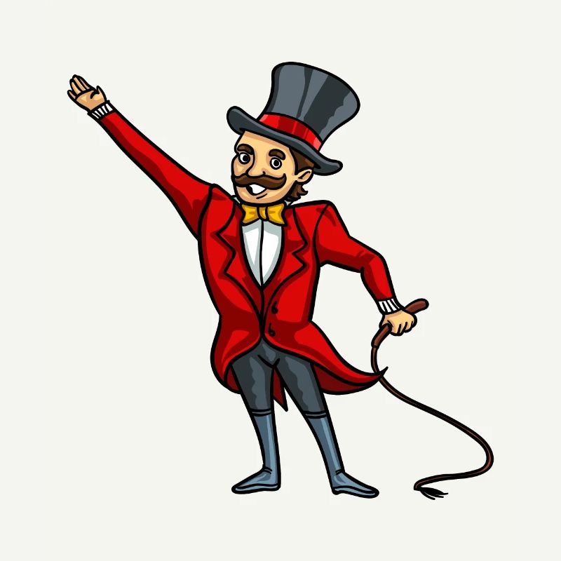 Ringmaster Zirkus Zirkusdirektor Papa Geschenk