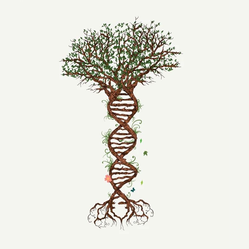 Weltenbaum - Mutter Natur, DNA, Erde