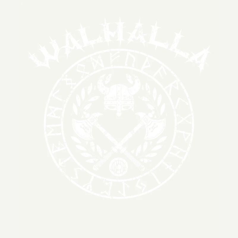 Viking Walhalla dans le cercle runique