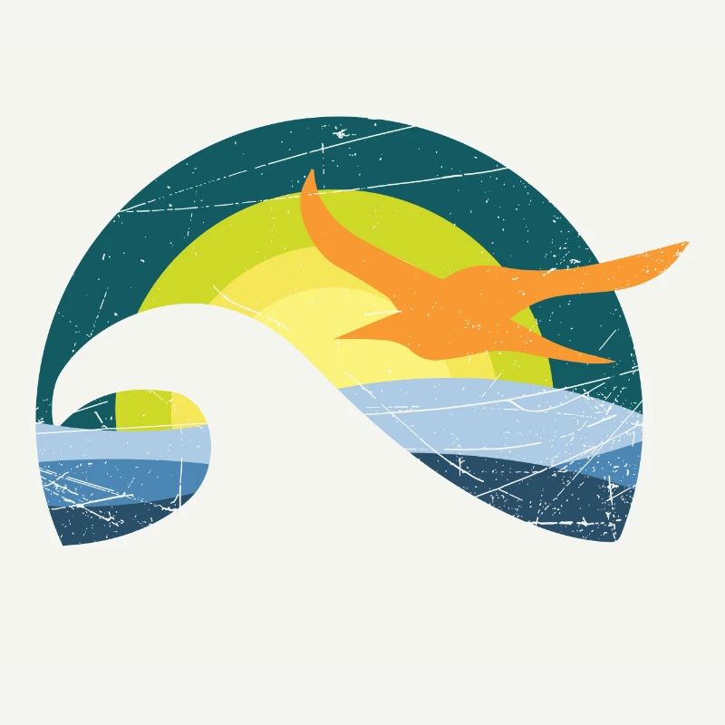 Möwe am Meer