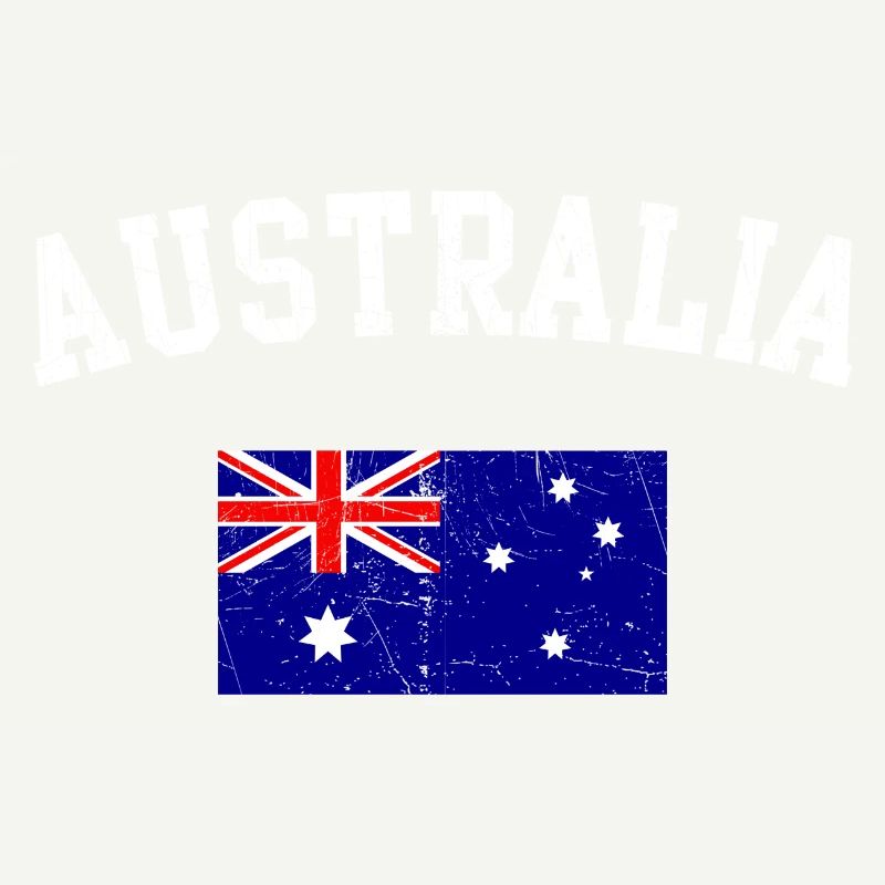 Australia Arch Flag Graphic
