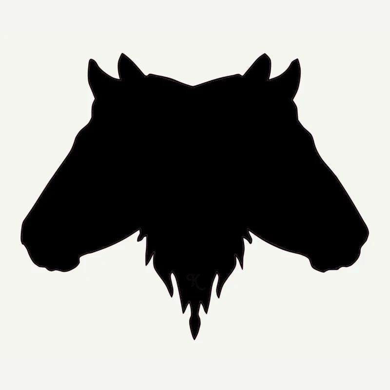Double head black