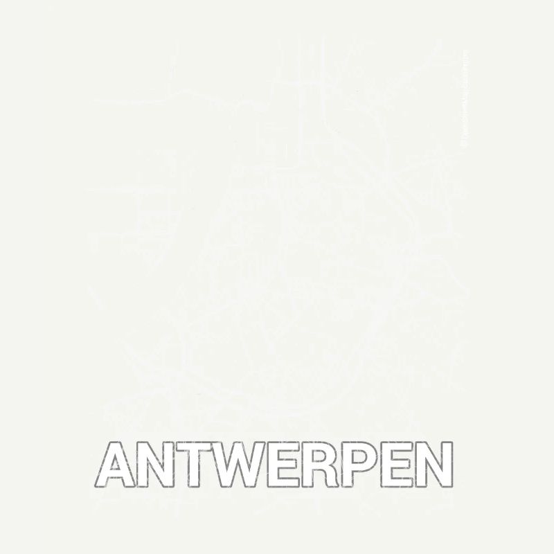 Antwerp city map and streets