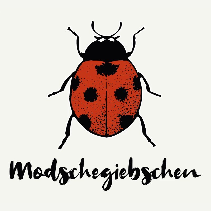 Modschegiebchen Marienkäfer Sächsisch Geschenk