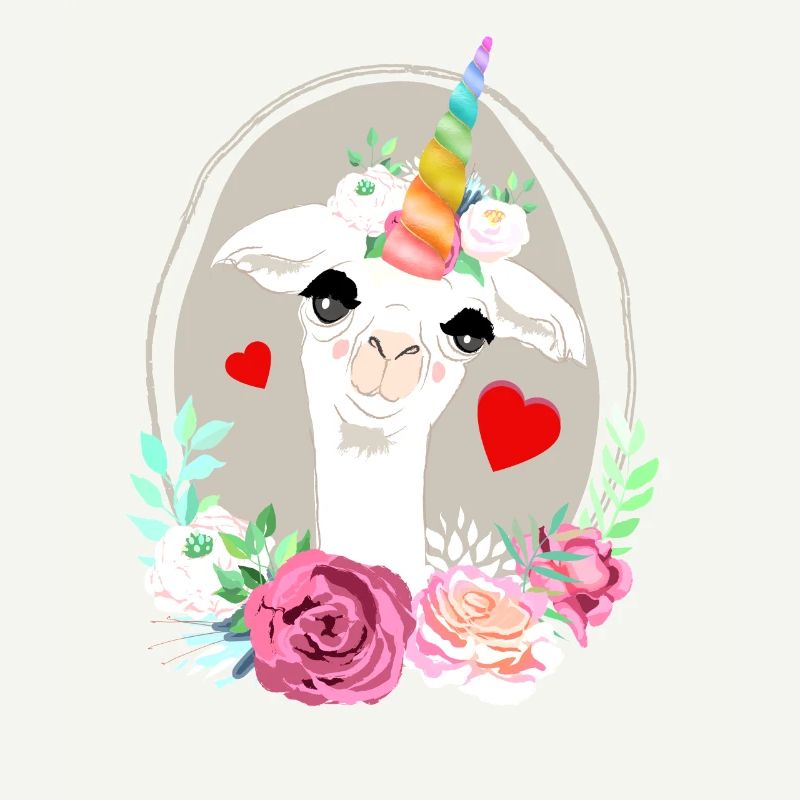 Lamacorn Lama Einhorn Geschenkidee Geburtstag