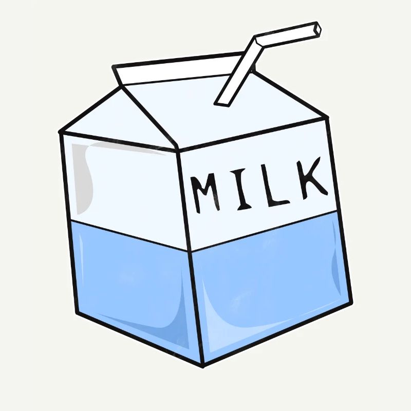 Milch Milchpackung