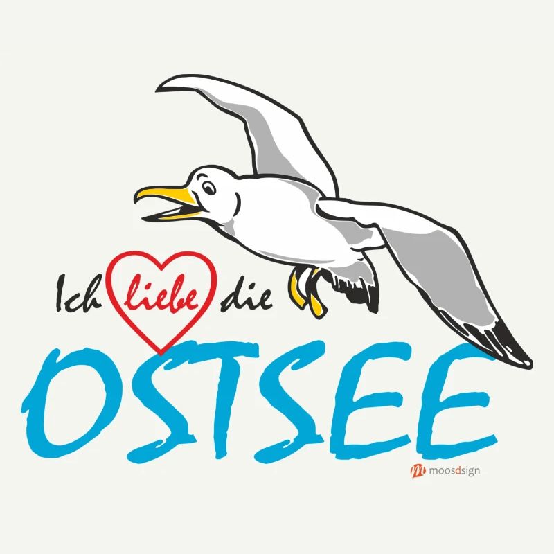 Möwe, Ich liebe die Ostsee