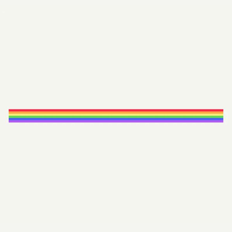 Rainbow Pride Stripe LGBTQIA+