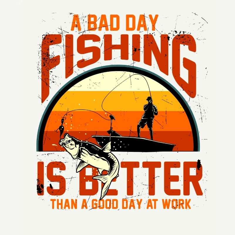 Pêcheur pêche pêcheur pêcheur cadeau de poisson