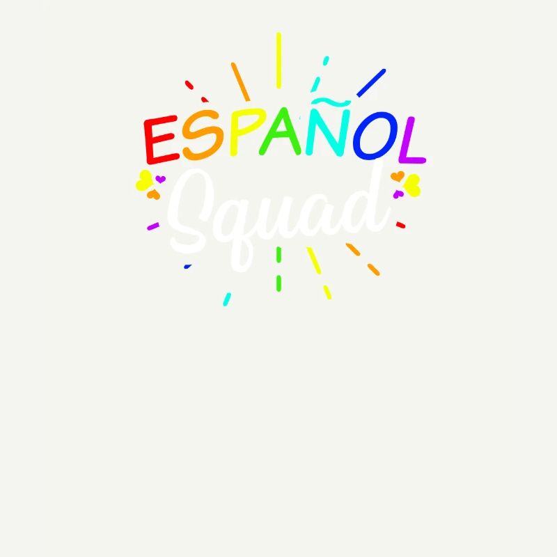 Spanish Teacher Español Squad Gift