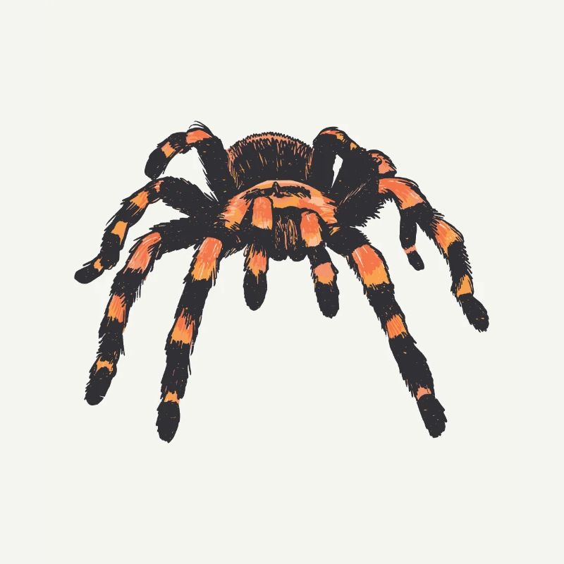 Tarantula spider spiders