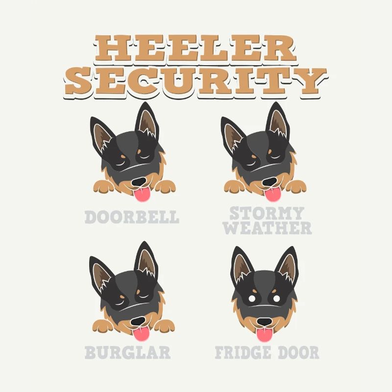 AUSTRALIAN CATTLE DOG - Red Heeler Security