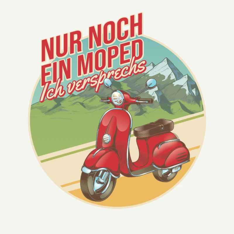Nur Noch Ein Moped Mofa Roller Motorroller