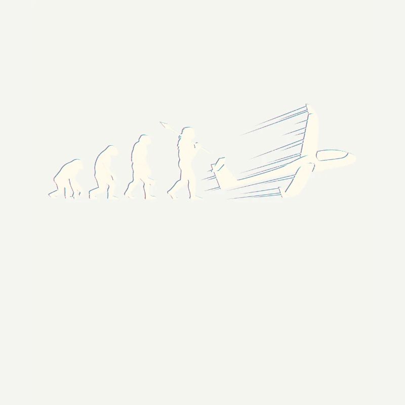 Planeur pilote singe evolution homme