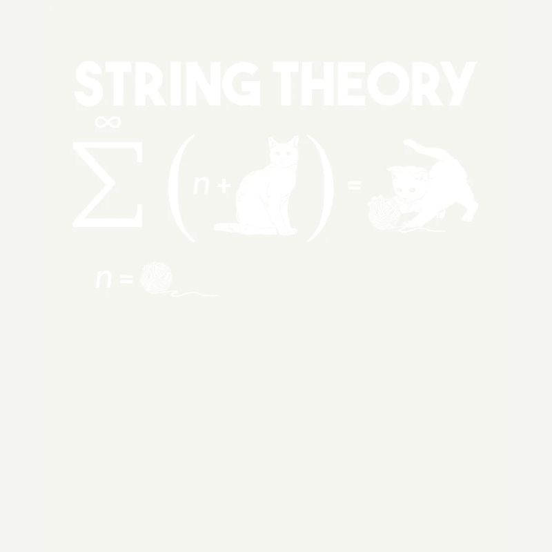 Katze Stringtheorie Wolle Quantenmechanik Mathe