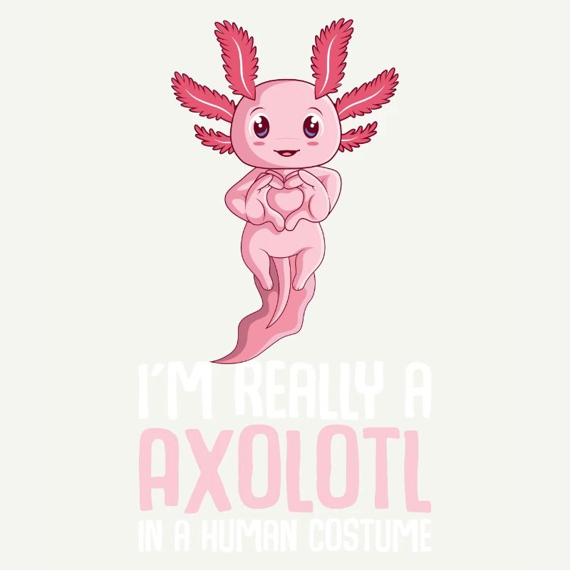 Axolotl Kostüm Mädchen Kinder