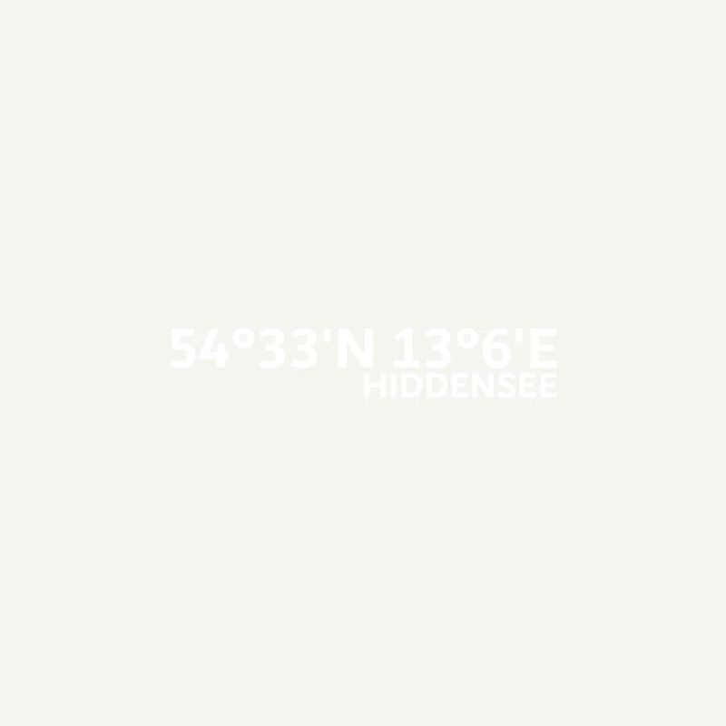 Hiddensee coordinates