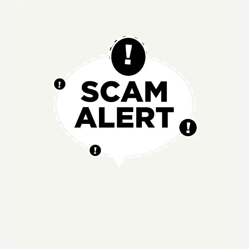 funny design SCAM ALERT