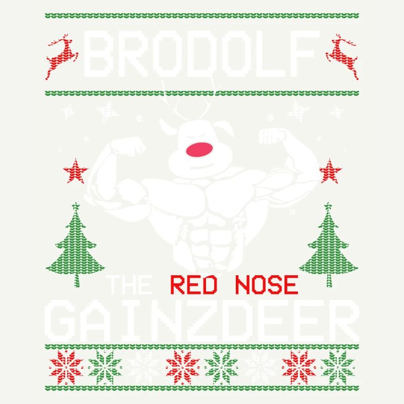 Brodolf Le Nez Rouge Gainzdeer Pull Moche