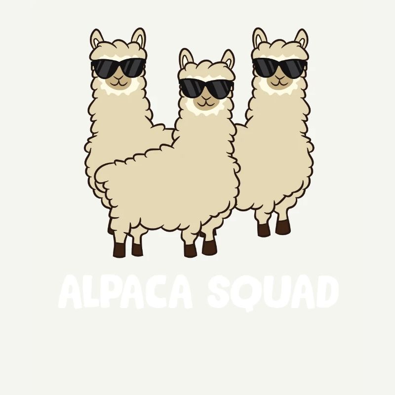 Alpaca Squad Love Alpacas