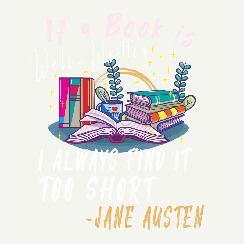 Book Reader Reading Literature Jane Austen quotes