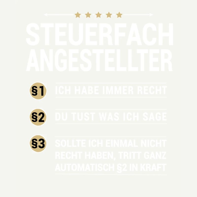 Steuerfachangestellter Beruf eigene Paragraphen