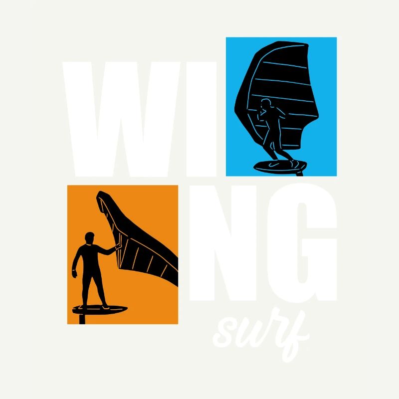 Wing Surf Wingfoil Wingsurf Retro