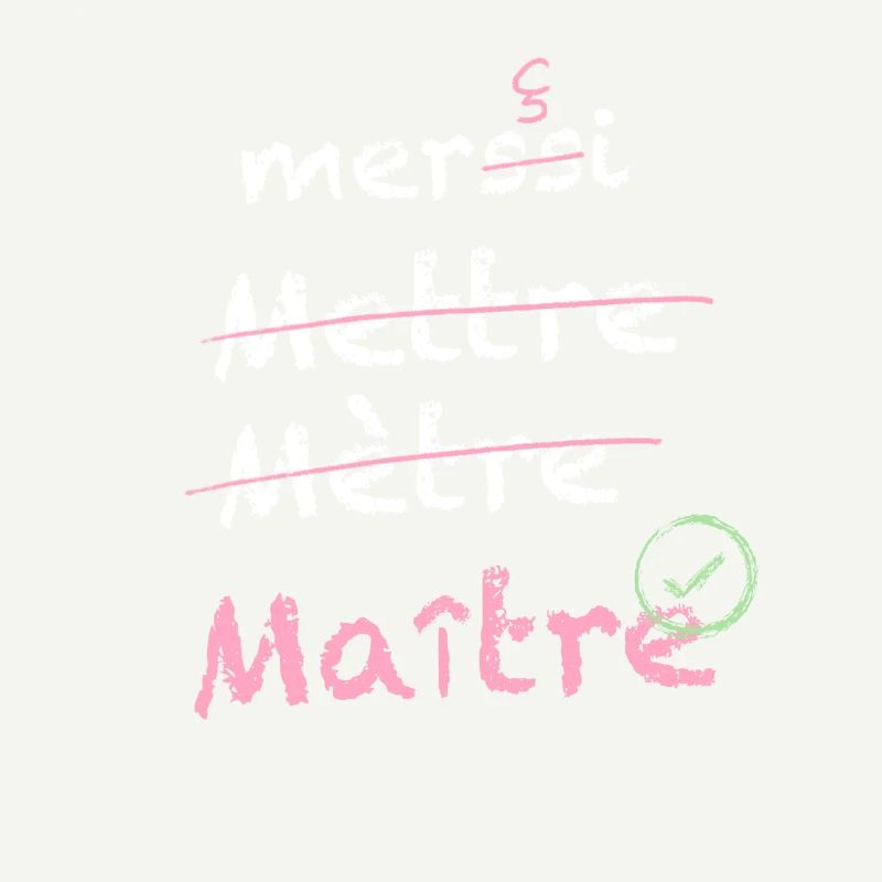 Idée pour Maitre école en fin dannée