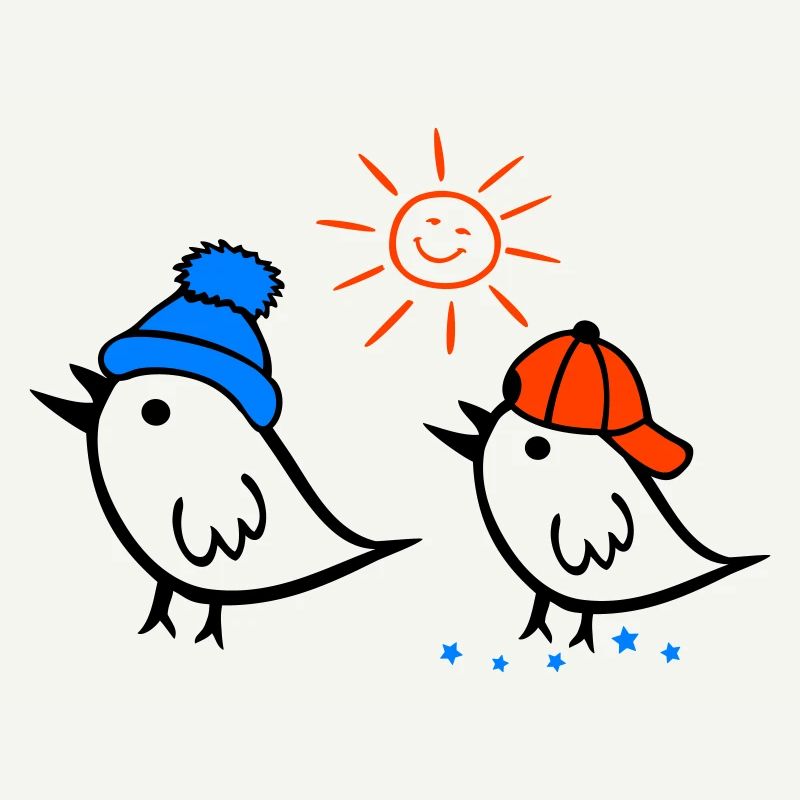 Sparrow, Sun, Spring