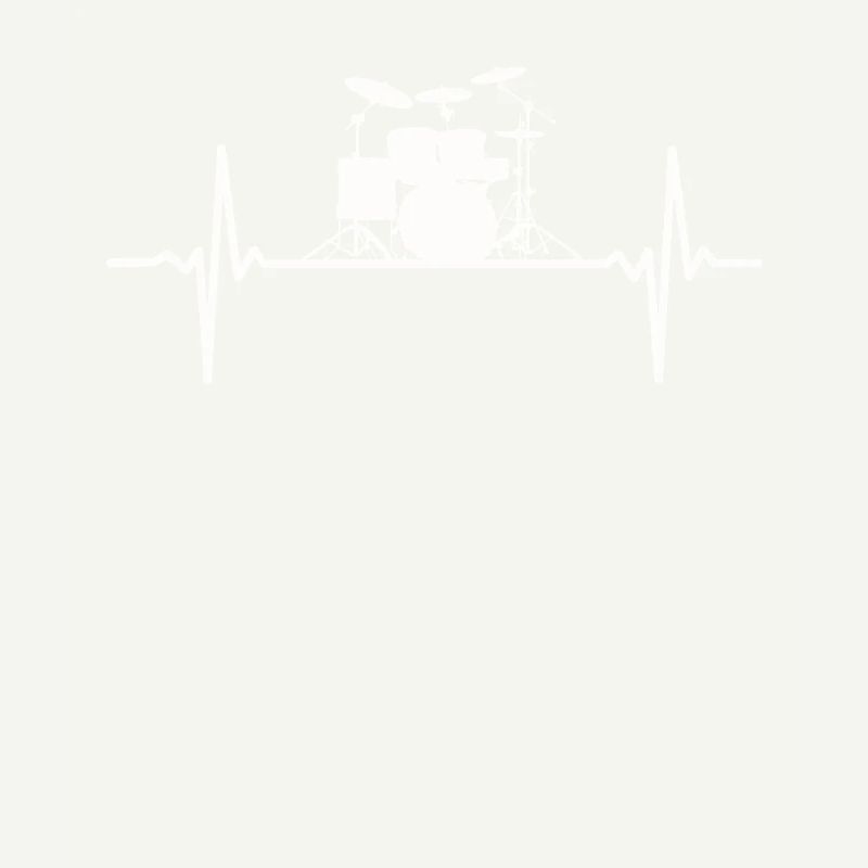 Drums Heartbeat ECG Drummer Drum