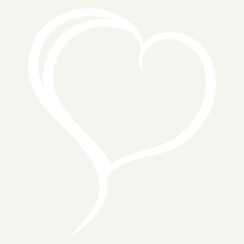 Plain White Heart