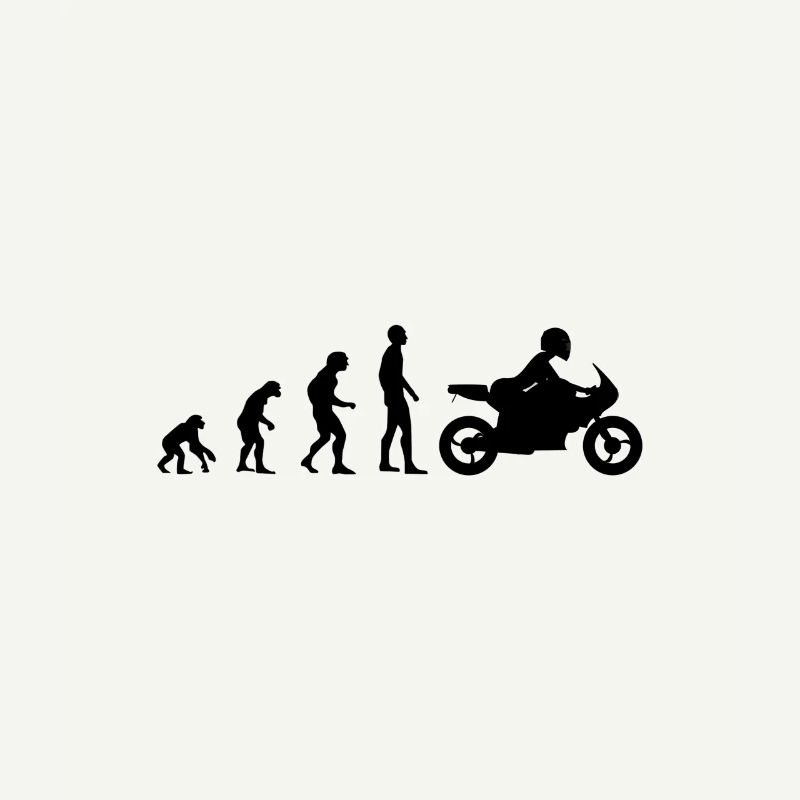 Evolution Motorcycling Motorcyclist Biker