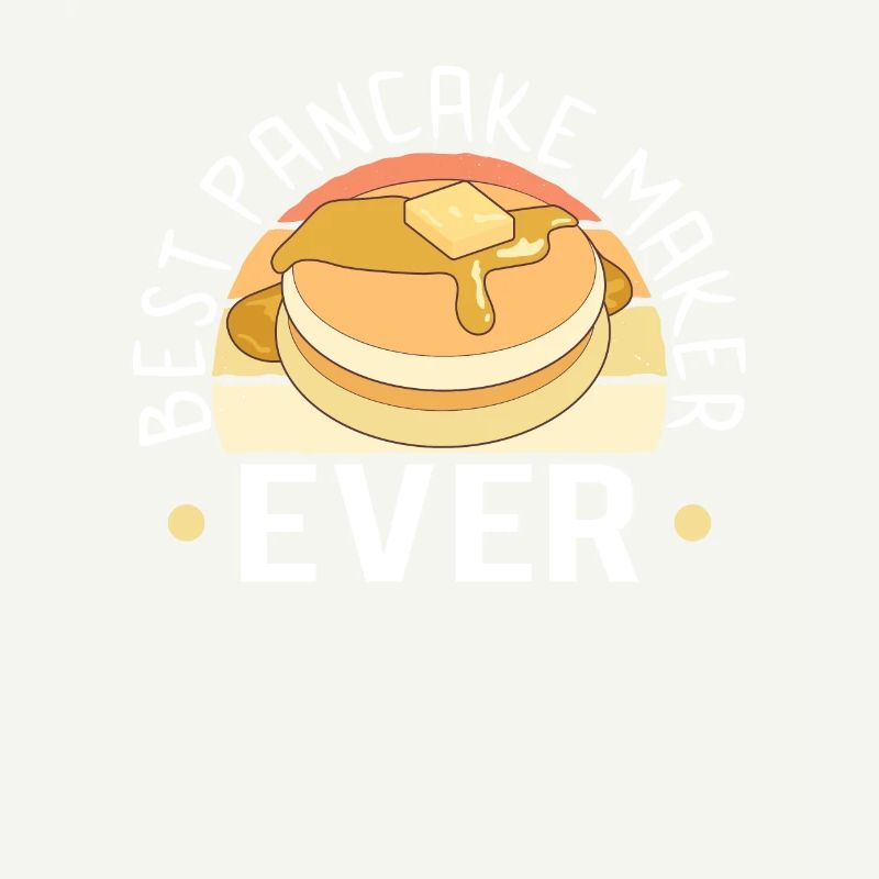 Pancake Maker Pancake Lover Funny Waffle