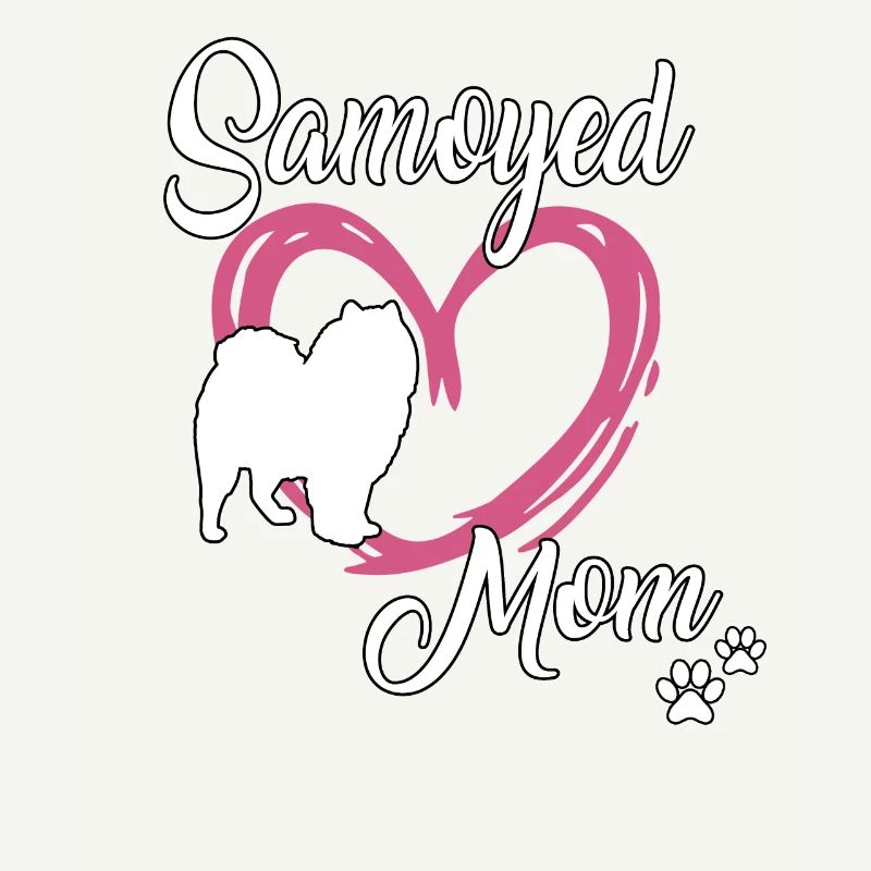 Samoyède Maman douce Samoyed maîtresse Gassi