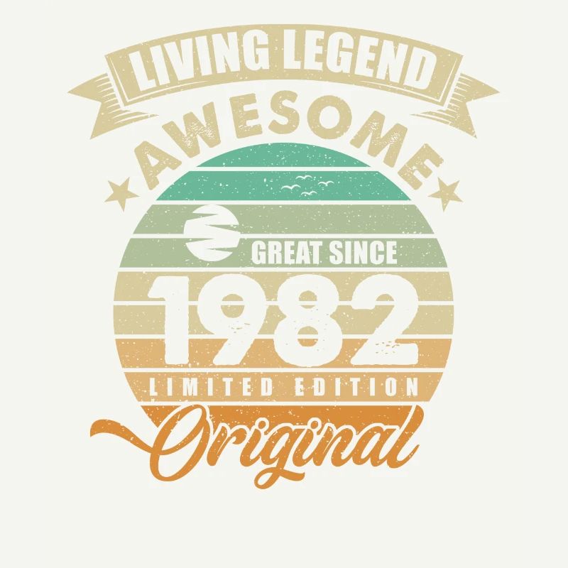 1982 Birthday Retro Orginal