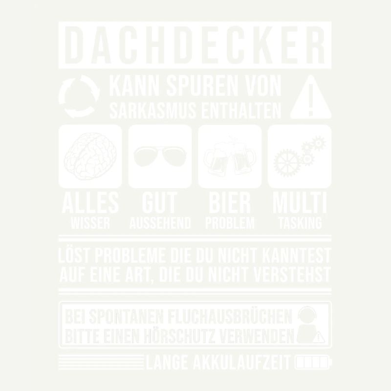 Dachdecker Sprüche Dachdecker