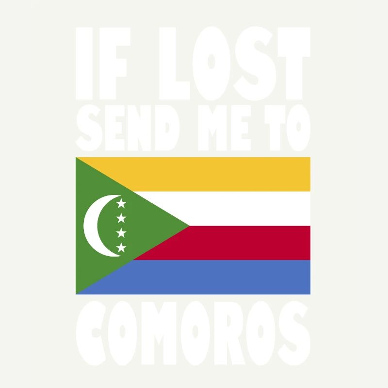 Le drapeau des Comores