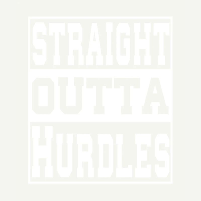 Hurdle running saying funny