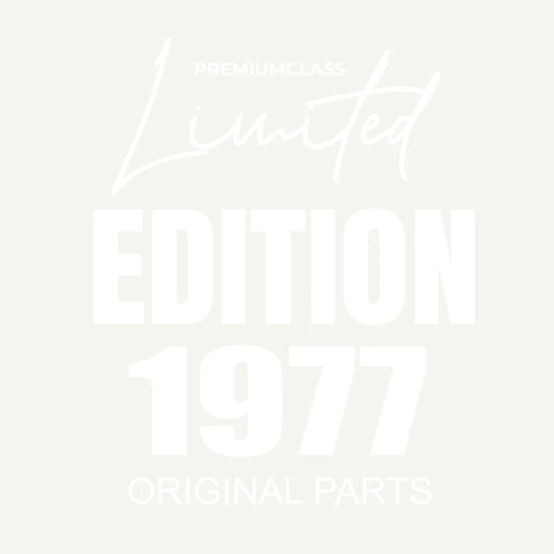 Édition limitée 1977