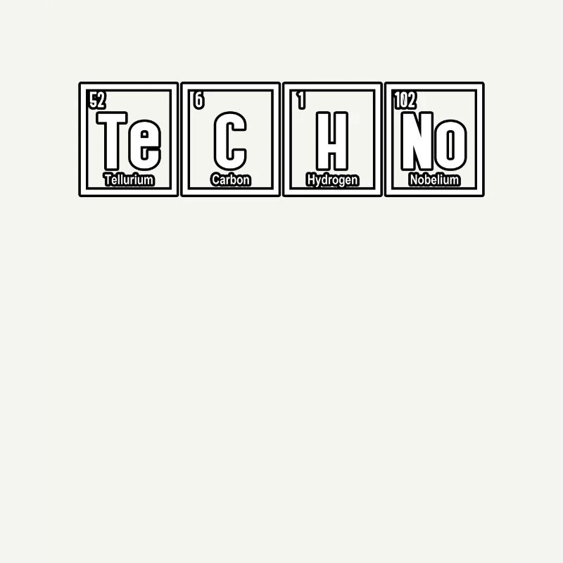 Rave Techno Periodensystem