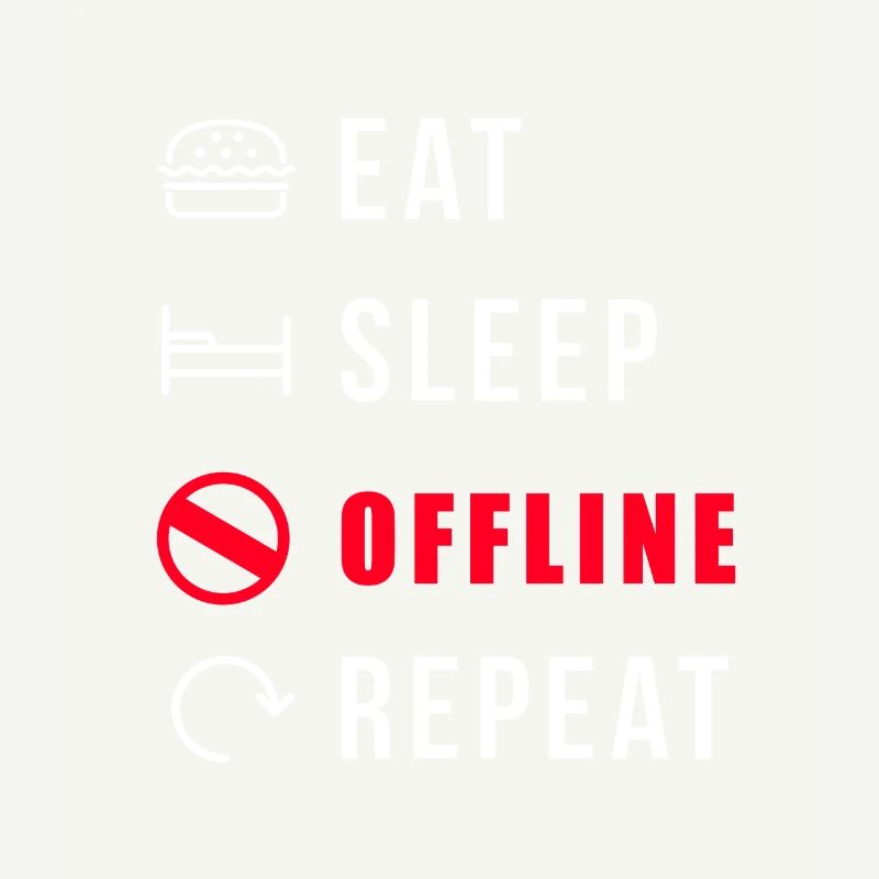 Offline No Reception Signal Internet Connection
