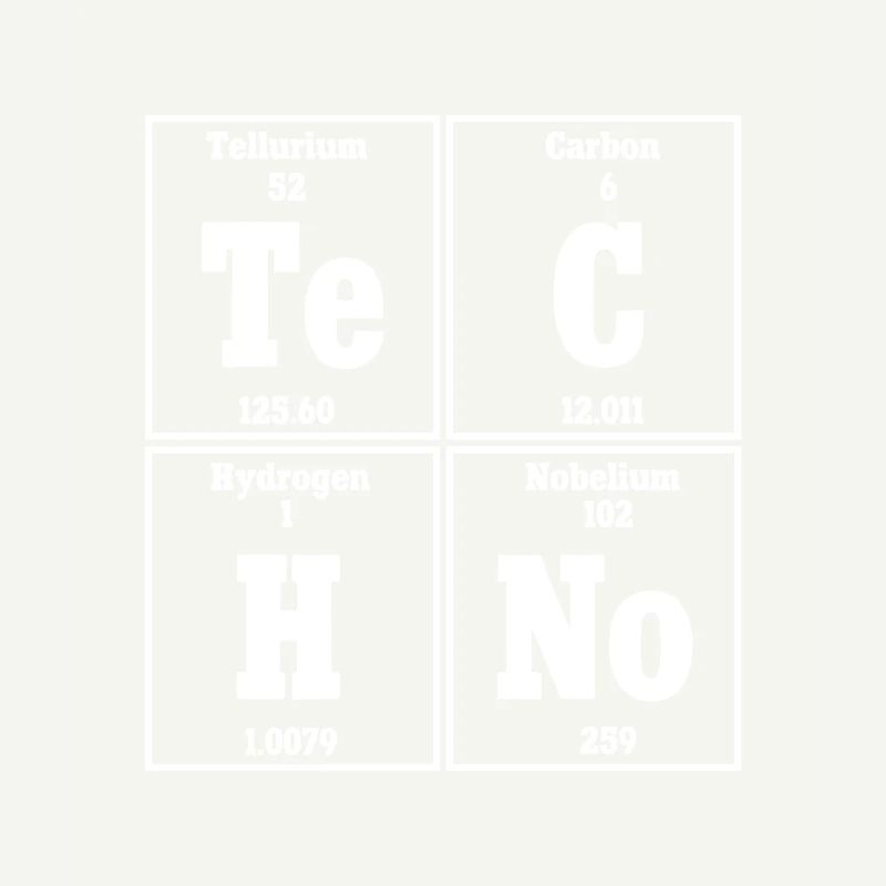 Techno Music Rave Techno Periodic Table