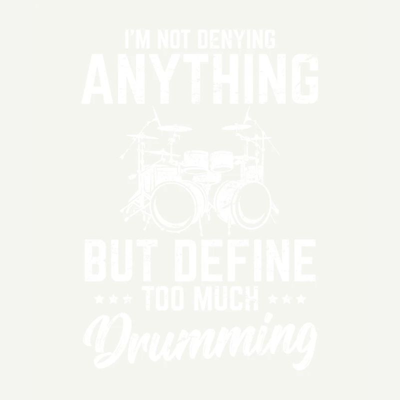 Je ne nie rien de drôle de percussions de batteur