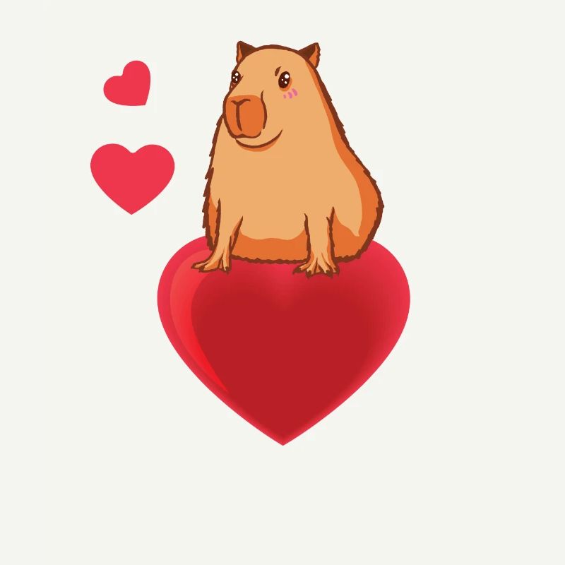Süsses Capybara Geschenk