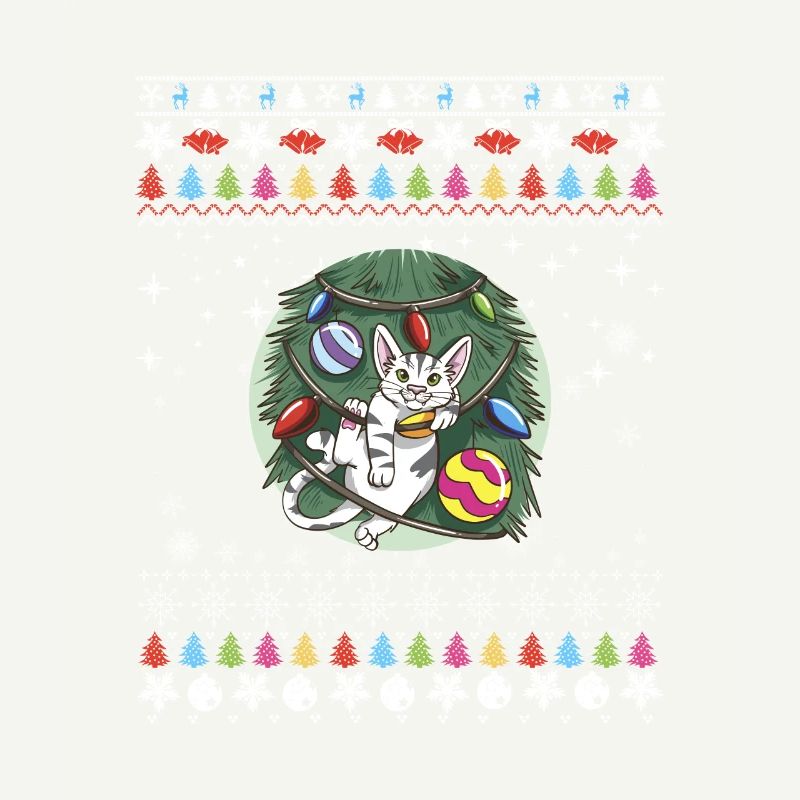 Décor de Noël pour chat