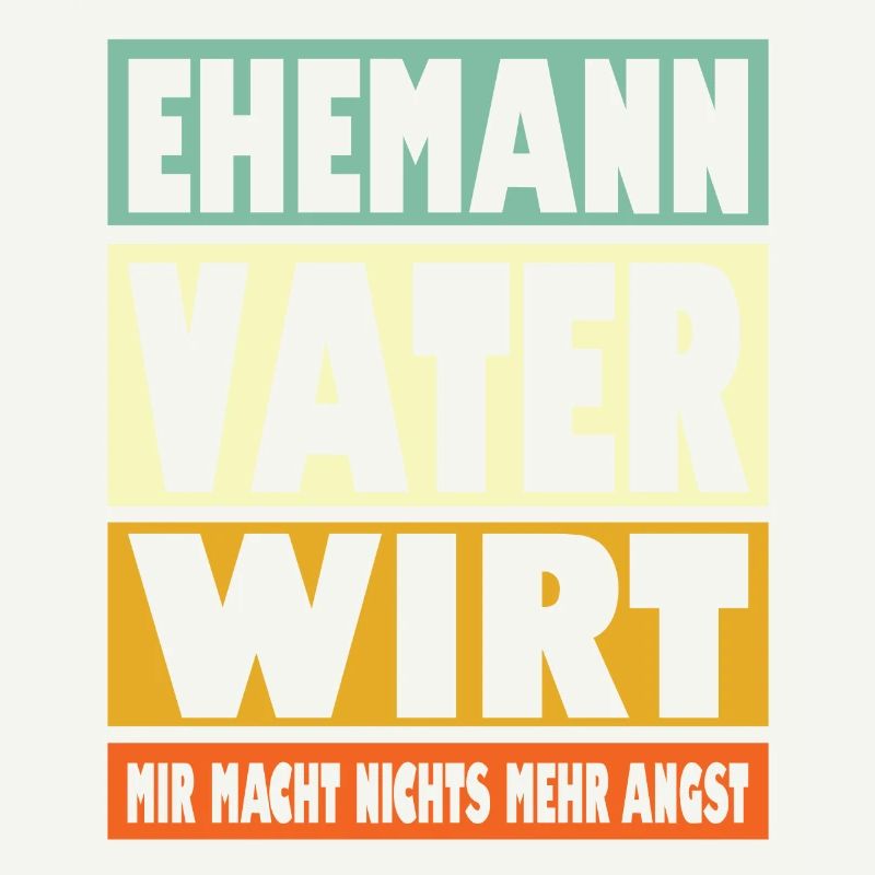 Wirt Vater Ehemann Held