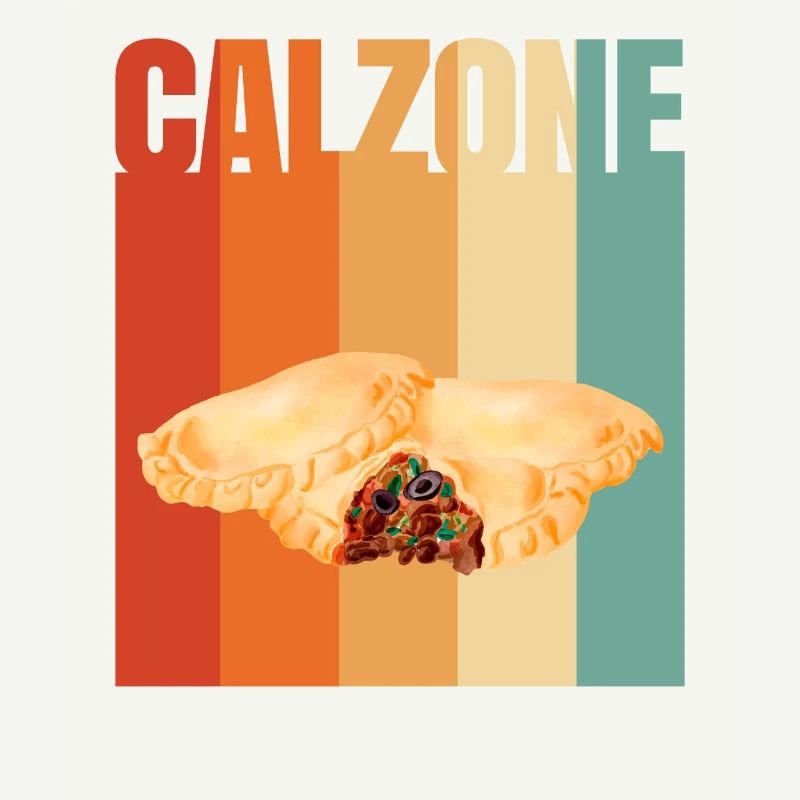 Calzone Pizza Geschenk