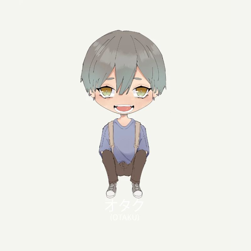 Otaku Anime Garçon
