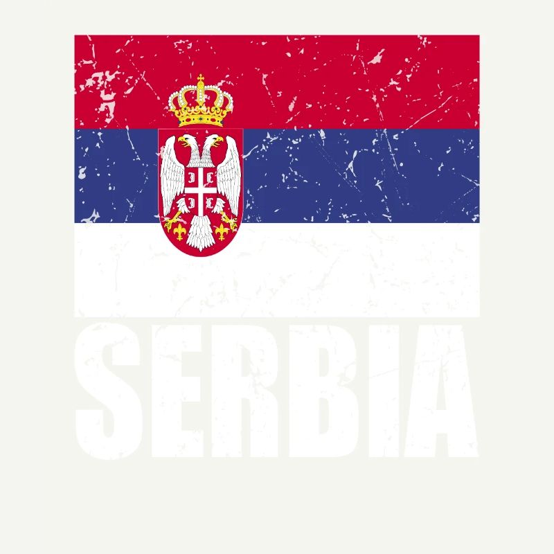 Drapeau de la Serbie