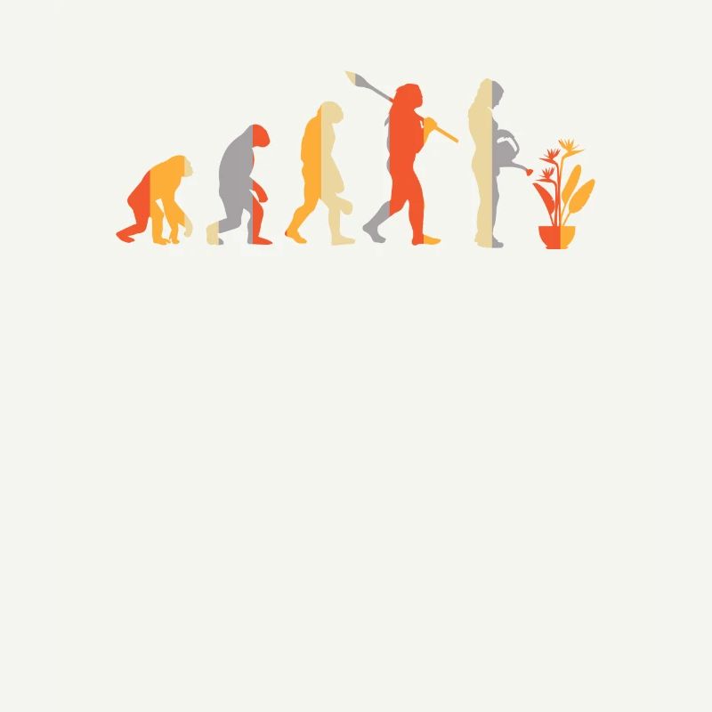 Vintage Strelizie Evolution Pflanze